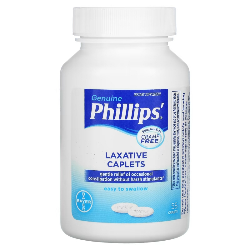Phillips, Laxative Caplets, 55 Caplets