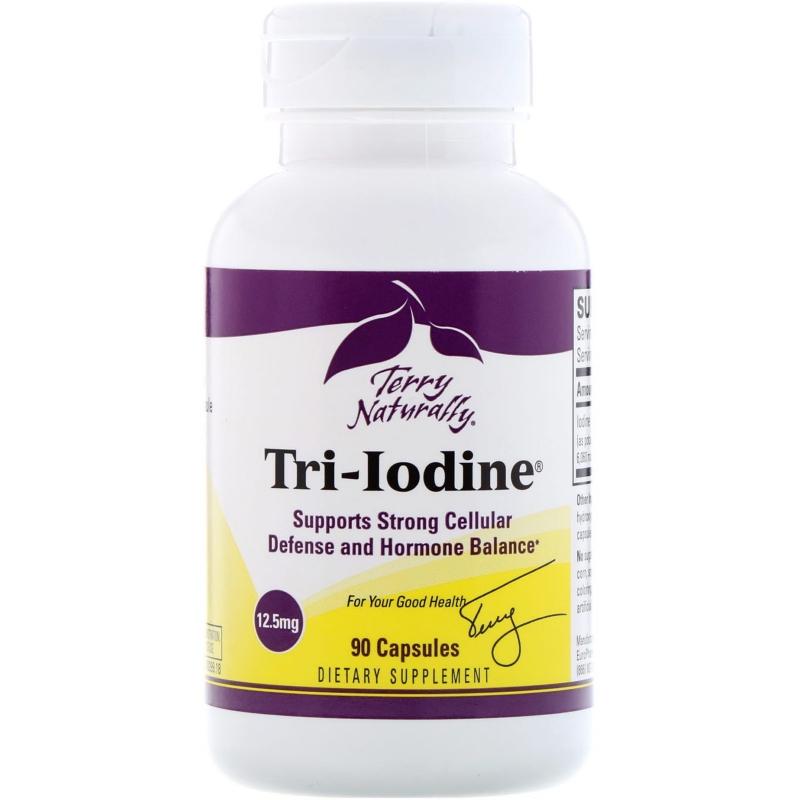Terry Naturally Terry Naturally Tri-Iodine 125 мг 90 капсул