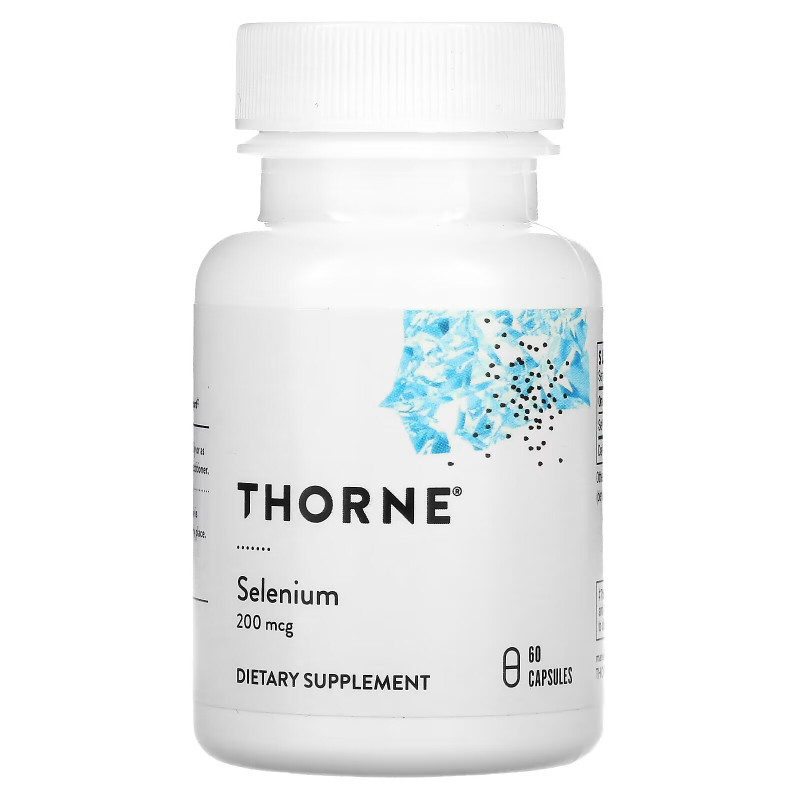 Thorne Research, Selenomethionine, 60 Veggie Caps