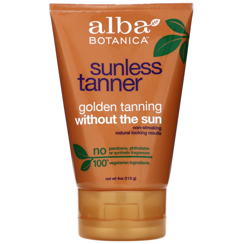 Alba Botanica Sunless Tanning Lotion 4 oz (113 g)