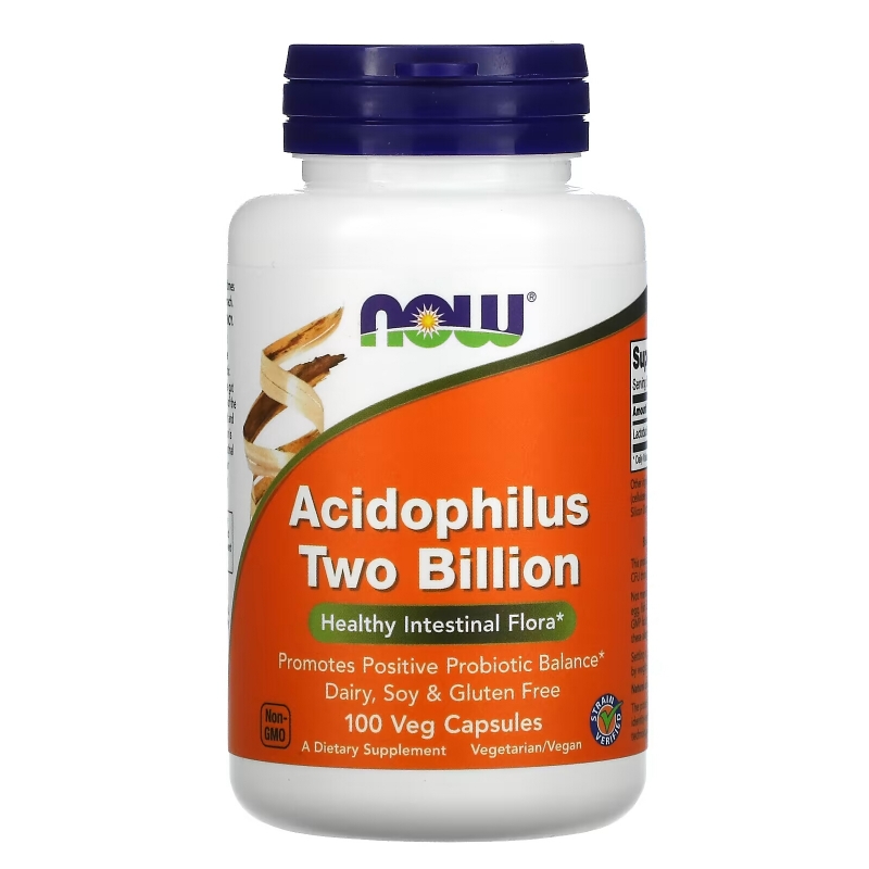 Now Foods Ацидофилин 2 млрд 100 капсул