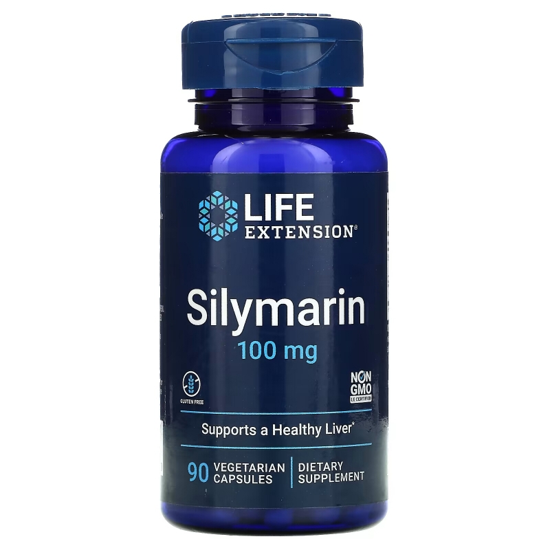 Life Extension, Silymarin, 100 mg, 90 Veggie Caps