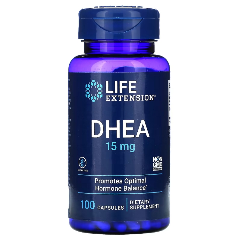 Life Extension DHEA 15 mg 100 Capsules