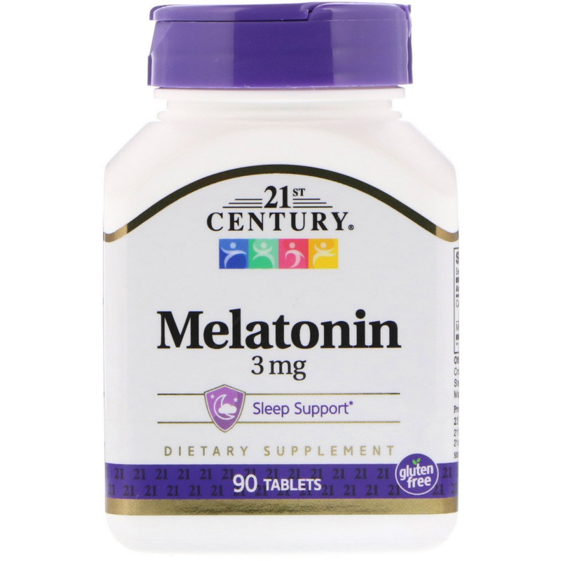 21st Century Health Care Мелатонин 3 мг 90 таблеток