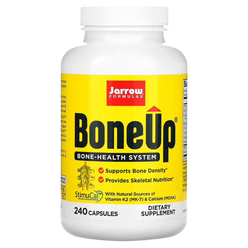 Jarrow Formulas Bone-Up Superior Calcium Formula 240 Capsules