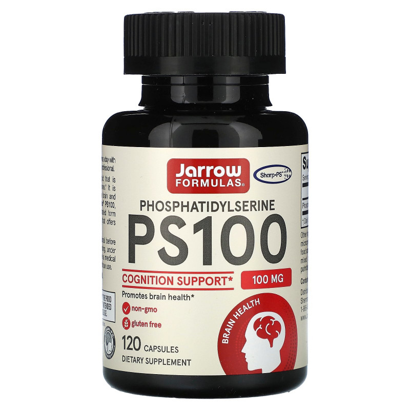 Jarrow Formulas PS 100 Фосфатидилсерин 100 мг 120 капсул