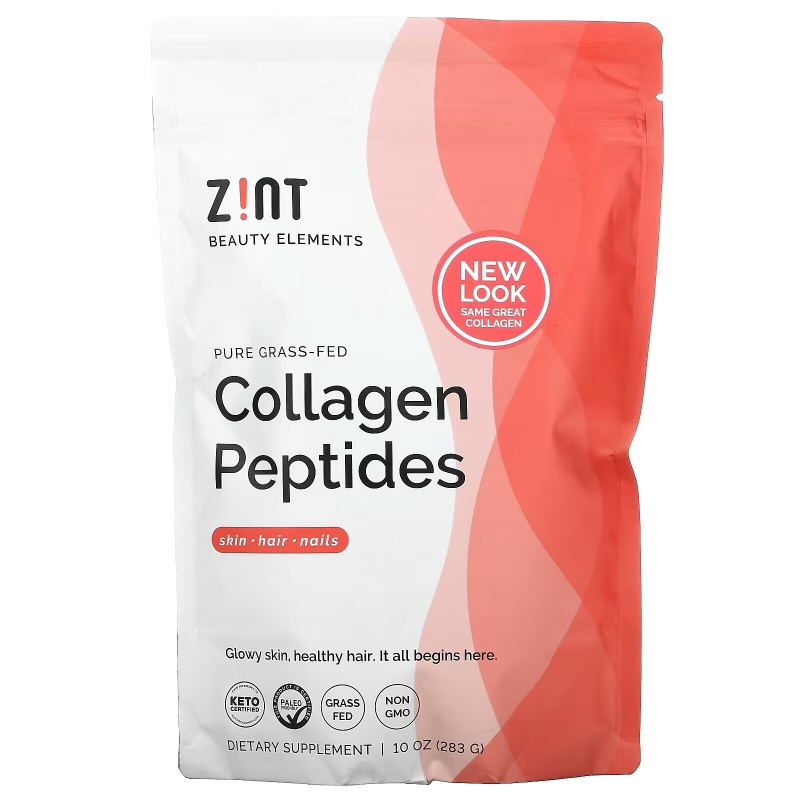 Z!NT, Collagen Hydrolysate, Чистый Протеин, 10 унций (283г)