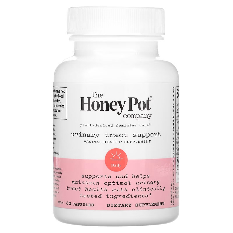 The Honey Pot Company, Urinary Tract Support, 60 Capsules