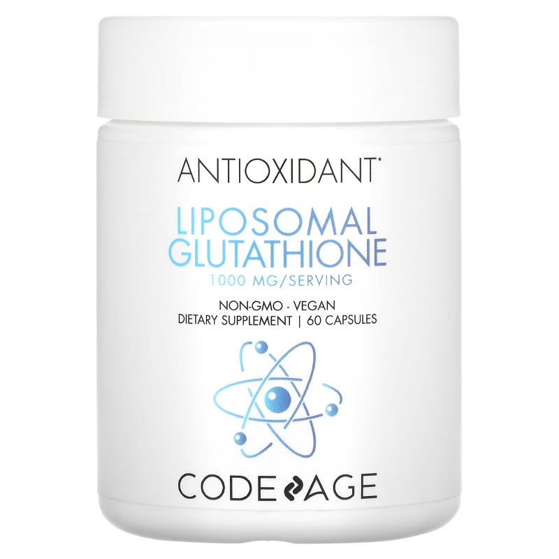 Codeage, Liposomal Glutathione, 500 mg, 60 Capsules