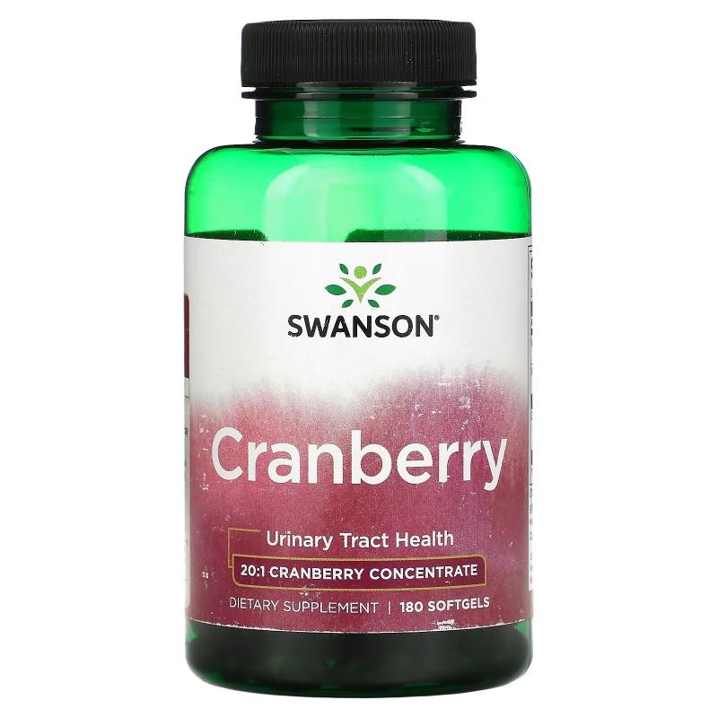 Swanson, Cranberry, 180 Weichkapseln