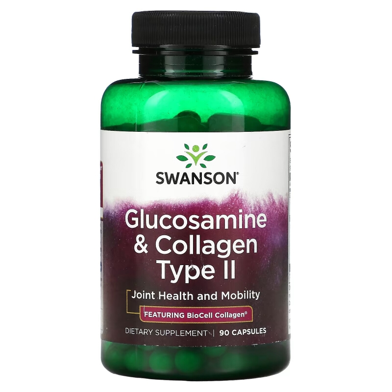 Swanson, Glucosamine & Collagen Type II, 90 Capsules