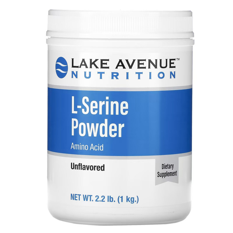 Lake Ave. Nutrition, L-Serine Powder, Amino Acid, 2.2 lb (1 kg)